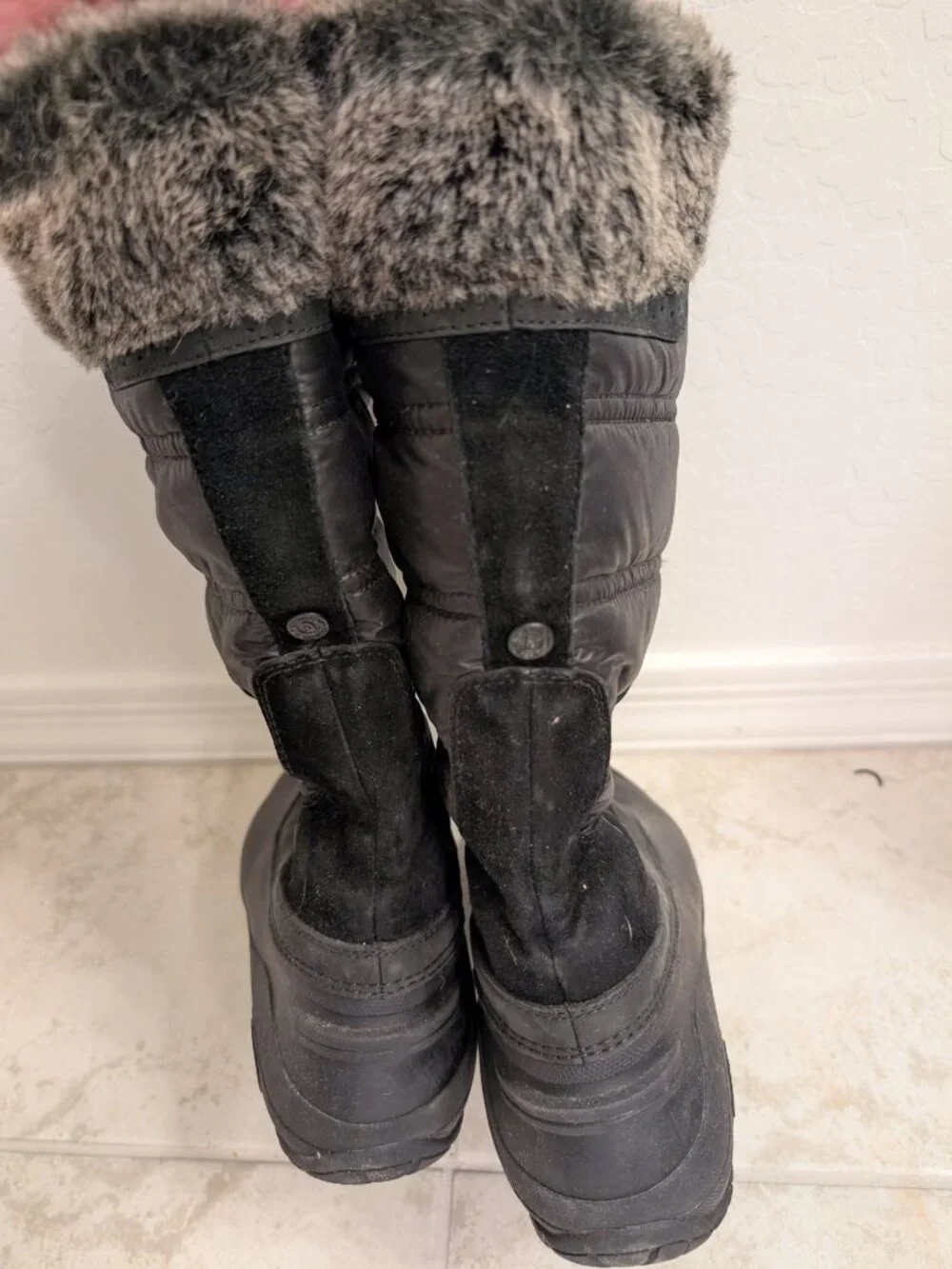 North face snow boots